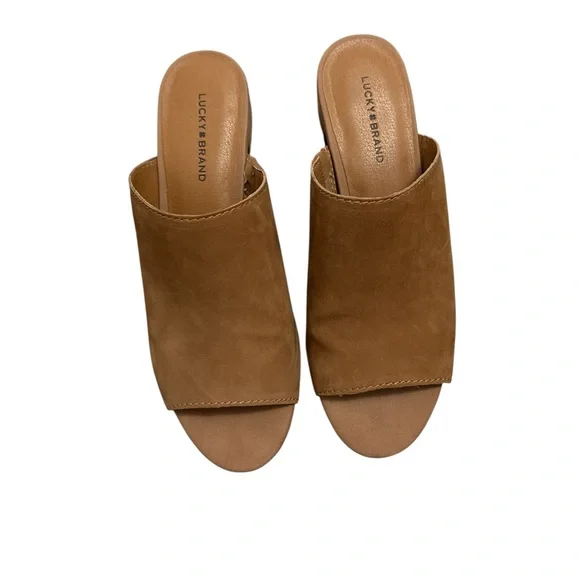 Lucky Brand Women's Brown Mules - Picture 2 of 7